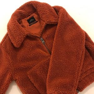 Urban Outfitters Teddy bomber jacket